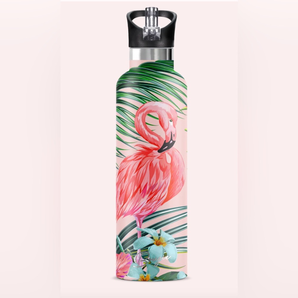 My Bougie Water Bottle Flamingo 25 oz. NWT